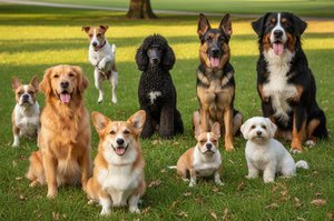 Image pour le quiz Les races de chiens