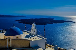 Image pour le quiz Santorin